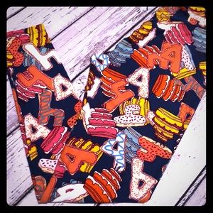 LuLaRoe TC leggings cookies and birthday cakes